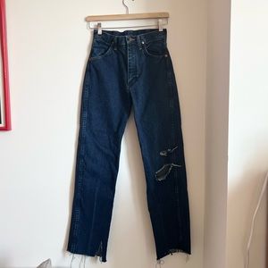 Vintage 90s Distressed Wrangler Jeans